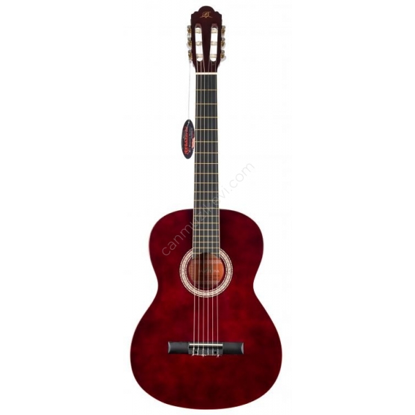 BARCELONA LC 3900 TR Transparan Kırmızı Klasik Gitar
