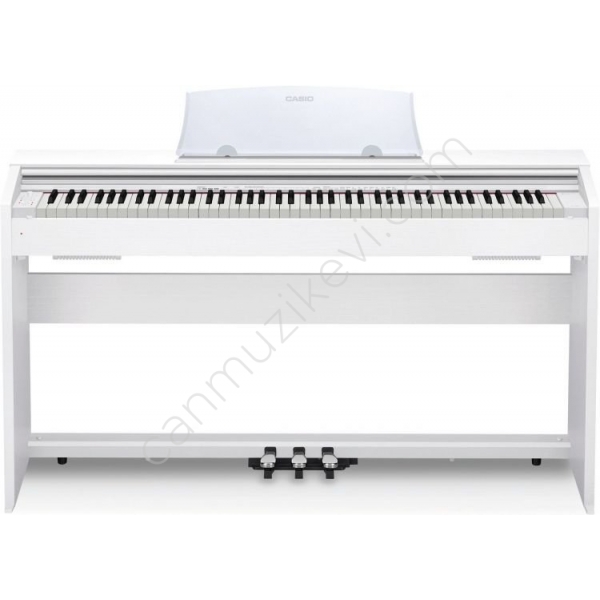 CASIO PX-770WEC2 Privia Beyaz Dijital Duvar Piyanosu (Tabure & Kulaklık Hediyeli)