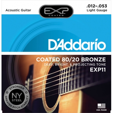 Daddario Akustik Gitar Tel Set EXP11