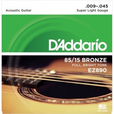 Daddario Akustik Gitar TeliSeti EZ890
