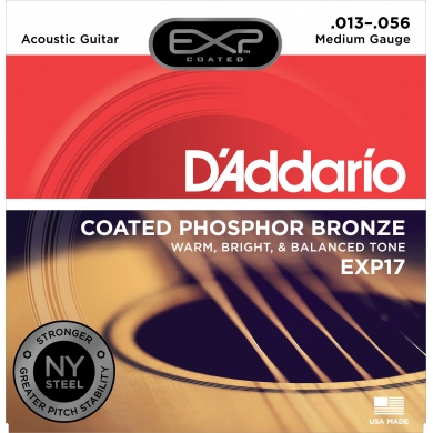 Daddario Akustik Gitar Tel Set EXP17