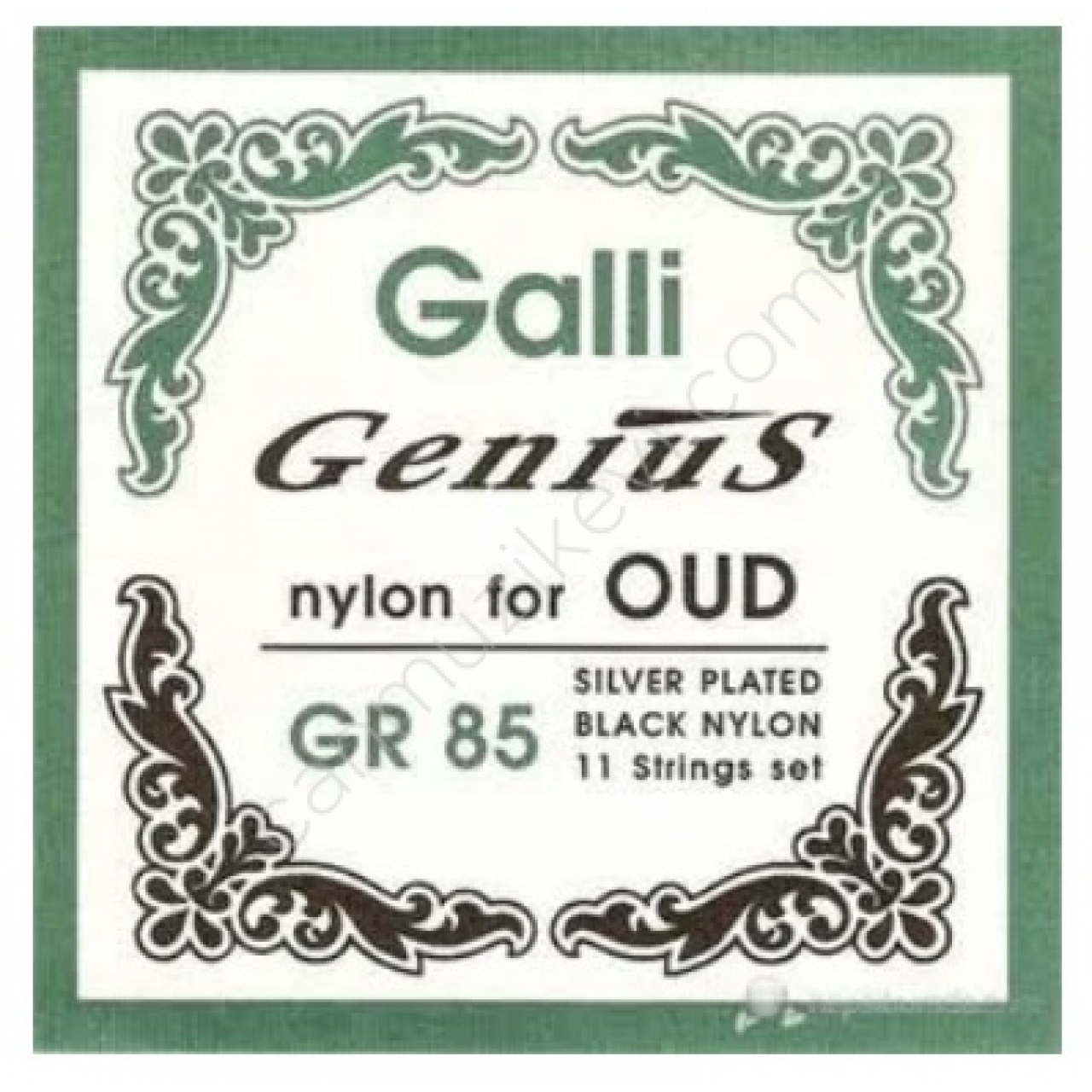 Galli GR85 Ud Teli Takım (Naylon Teller Siyah)