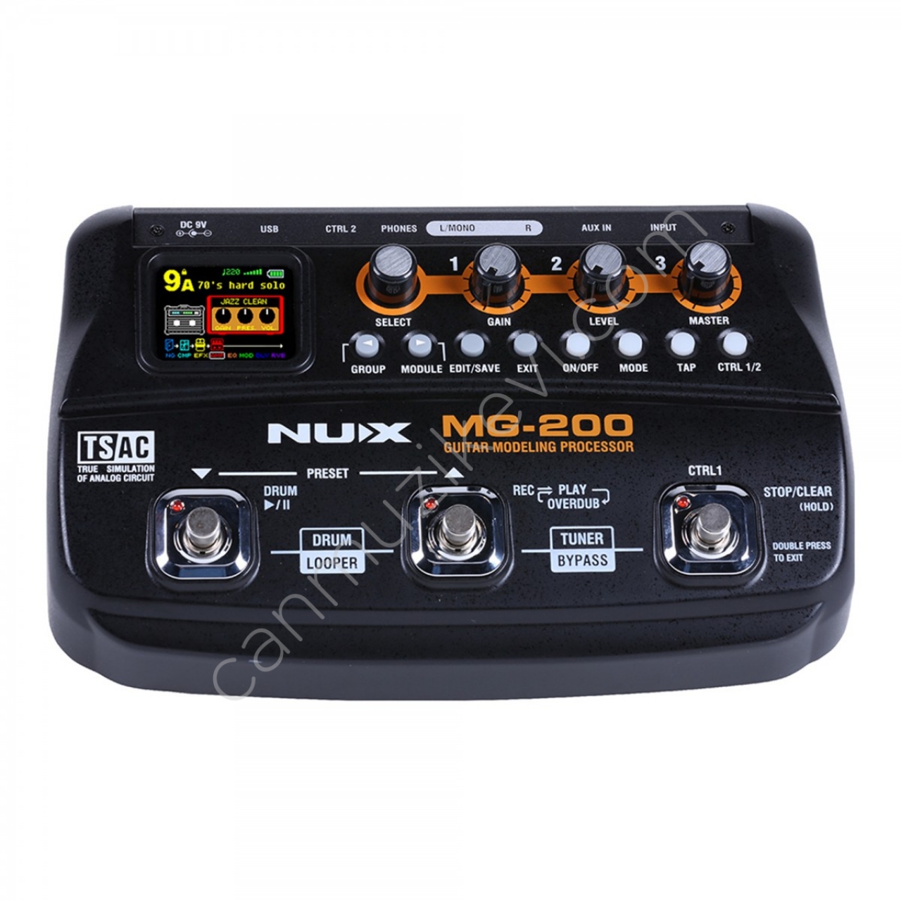 NUX MG-200 Gitar Efekt Prosesörü