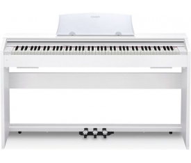 CASIO PX-770WEC2 Privia Beyaz Dijital Duvar Piyanosu (Tabure & Kulaklık Hediyeli)