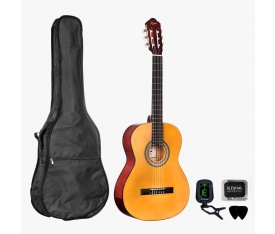 Kozmos KCG-09PK-YW Klasik Gitar Öğrenci Başlangıç Paketi