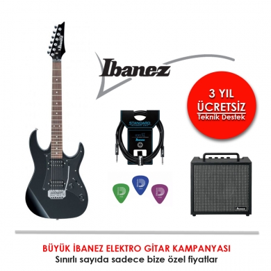 IBANEZ GRX20-BK Elektro Gitar Seti
