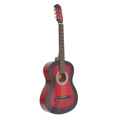 Barcelona Solak Klasik Gitar Kırmızı