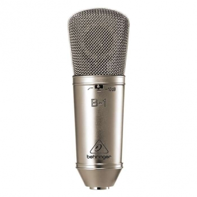 Behringer B-1 Tek Diyaframlı Condenser Stüdyo Kayıt Mikrofonu