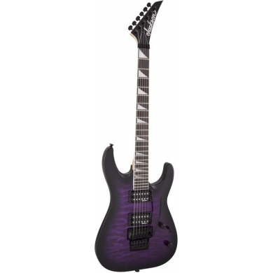 Jackson JS Series Dinky Arch Top JS32Q DKA Amaranth Klavye Transparent Purple Burst Elektro Gitar