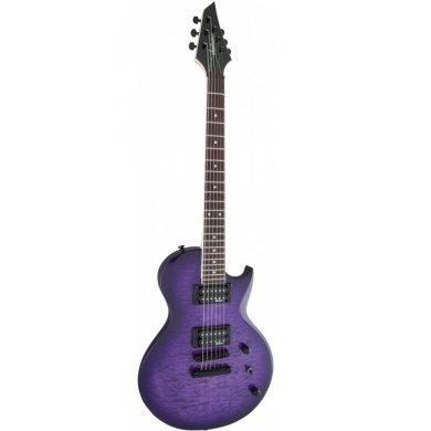 Jackson Monarkh JS22Q SC Amaranth Klavye Transparent Purple Burst Elektro Gitar