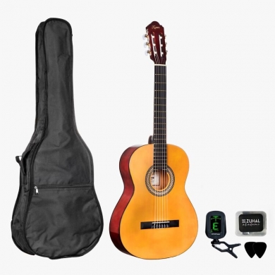 Kozmos KCG-09PK-YW Klasik Gitar Öğrenci Başlangıç Paketi