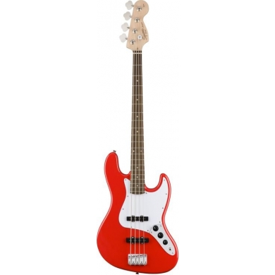 Squier Affinity Jazz Bass Laurel Klavye Race Red Bas Gitar